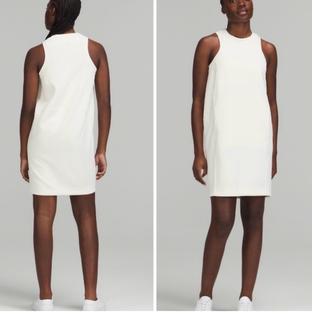 🍋 👗 Lululemon Athletica Softstreme Back In Action Dress Size 12 - Picture 6 of 6